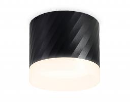 Накладной точечный светильник GX53 с акрилом TN5355 BK черный GX53 D82*70 Ambrella light