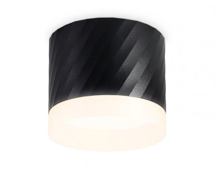 Накладной точечный светильник GX53 с акрилом TN5355 BK черный GX53 D82*70 Ambrella light