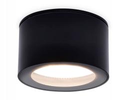 Светильник накладной TN6523 SBK черный песок IP44 GX53 D85*50 Ambrella light