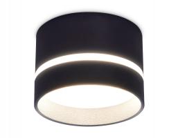 Накладной точечный светильник TN622 SBK черный песок GX53 D85*55 Ambrella light