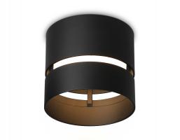 Светильник накладной TN71052 BK черный GX53 max 12W D85*75 Ambrella light
