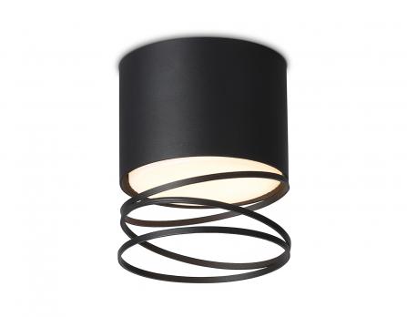 Светильник накладной TN71105 BK черный GX53 max 12W D82*110 Ambrella light