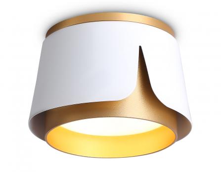 Накладной светильник со сменной лампой  TN71221 WH/GD белый/золото GX53 D100*66 Ambrella light