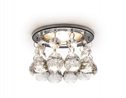 Встраиваемый точечный светильник MR16 K2051 CH/CL хром/прозрачный MR16 Ambrella light