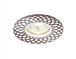 Встраиваемый точечный светильник MR16 A815 AL/BR алюминий/коричневый MR16 Ambrella light