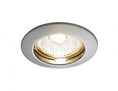 Встраиваемый точечный светильник 863A SN сатин никель MR16 Ambrella light