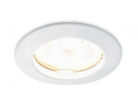 Встраиваемый точечный светильник 863A WH белый MR16 Ambrella light