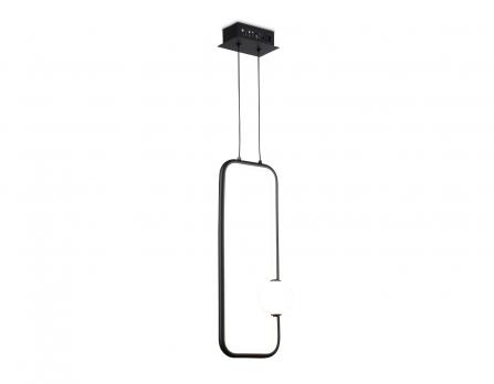 Подвесной светодиодный светильник FL66363 BK черный 19W 4200K 190*80*1000 Ambrella light