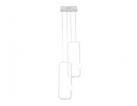 Подвесной светодиодный светильник FL66365/2 WH белый 38W 4200K 300*80*1200 Ambrella light