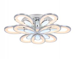 Потолочный светодиодный светильник с пультом FA471/6+3 CH хром 198W 750*670*120 (ПДУ РАДИО 2.4) Ambrella light