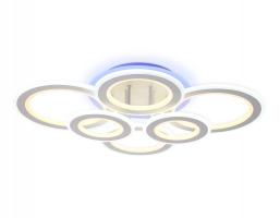 Потолочный светодиодный светильник с пультом FA8808 WH белый 198W 700*540*150 (ПДУ РАДИО 2.4) Ambrella light