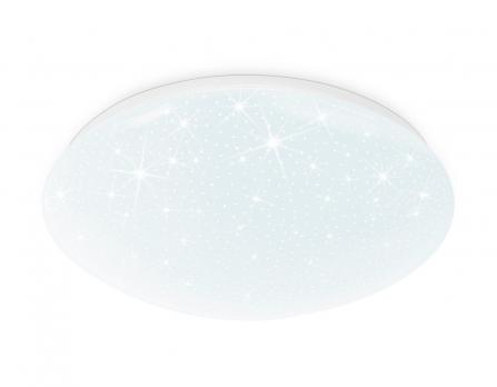 Потолочный светодиодный светильник FZ1078 WH белый 30W 6400K D380*105 (Без ПДУ) Ambrella light