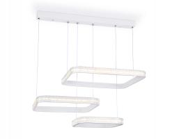 Потолочный светодиодный светильник с пультом FA6165 WH белый 131W 720*500*900 (ПДУ РАДИО 2.4) Ambrella light