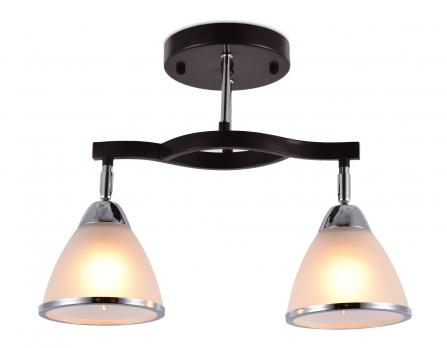 Подвесная люстра TR3111/2 DCF/CH темный кофе/хром E27 max 40W 400*150*315 Ambrella light