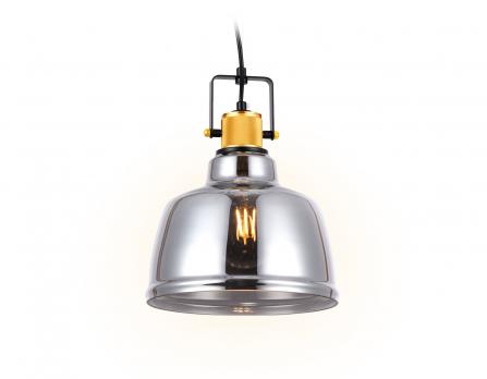Подвесной светильник TR3527 SB/SM бронза/дымчатый E27 max 40W D220*1000 Ambrella light