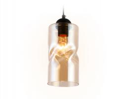 Подвесной светильник TR3555 BK/TI черный/янтарь E27 max 40W D110*1200 Ambrella light