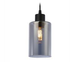 Подвесной светильник в стиле лофт TR3695 BK/SM черный/дымчатый E27 max 40W D100*1000 Ambrella light