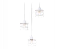 Подвесной светильник в стиле лофт TR8078/3 WH белый E27*3 max 40W D372*1170 Ambrella light