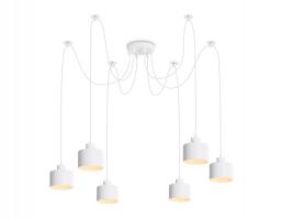 Подвесной светильник в стиле лофт TR8131/6 WH белый E27*6 max 40W D700*800 Ambrella light