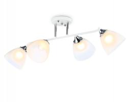 Светильник подвесной TR303003/4 WH/CH/FR белый/хром/белый матовый E27/4 max 40W 780*350*240 Ambrella light