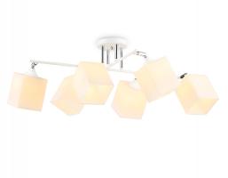 Светильник подвесной TR303088/6 WH/CH/FR белый/хром/белый матовый E27/6 max 40W 840*620*260 Ambrella light