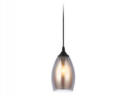 Светильник подвесной TR3535 BK/SM/FR черный/дымчатый/белый матовый E27 max 40W D120*800 Ambrella light