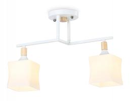 Светильник подвесной TR9484/2 WH/FR белый/белый матовый E27/2 max 40W 405*175*280 Ambrella light
