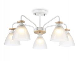 Светильник подвесной TR9567/5 WH/FR белый/белый матовый E27/5 max 40W D620*250 Ambrella light
