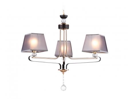 Светильник подвесной TR4614/3 CF/FGD кофе/золото E27/3 max 40W D640*800 Ambrella light