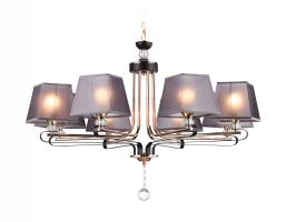 Светильник подвесной TR4618/8 CF/FGD кофе/золото E27/8 max 40W D760*810 Ambrella light