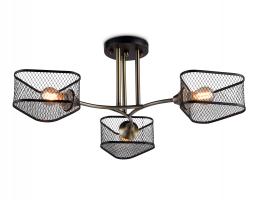 Светильник подвесной TR80171/3 SB/BK бронза/черный E27/3 max 40W D600*215 Ambrella light