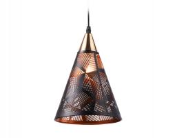 Светильник подвесной TR8431 BK/FGD черный/золото E27 max 40W D180*800 Ambrella light