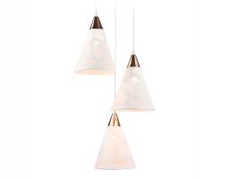 Светильник подвесной TR8433/3 WH/FGD белый/золото E27/3 max 40W D360*800 Ambrella light