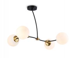 Подвесной светильник TR2544/4 BK/SB черный/бронза E27/4 max 60W 700*450*450