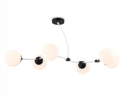 Подвесной светильник TR2552/6 WH/BK белый/черный E27/6 max 60W 1160*600*450