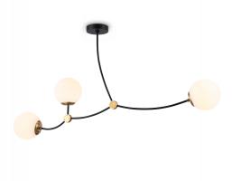 Подвесной светильник TR2568/3 BK/SB черный/бронза E27/3 max 60W 1130*150*540