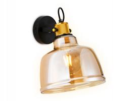 Настенный светильник TR3521 SB/TI бронза/янтарь E27 max 40W 220*280*320 Ambrella light