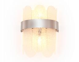 Настенный светильник с хрусталем TR5337/2 CH/FR хром/матовый G9/2 max 40W 270*200*140 Ambrella light