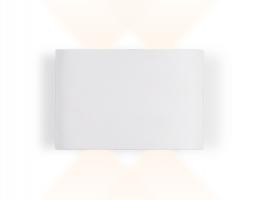 Настенный светодиодный светильник FW142 WH/S белый/песок LED 3000K 4W 120*80*40 Ambrella light