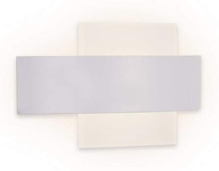 Настенный светодиодный светильник FW202 WH/S белый/песок LED 4200K 9W 220*120*50 Ambrella light