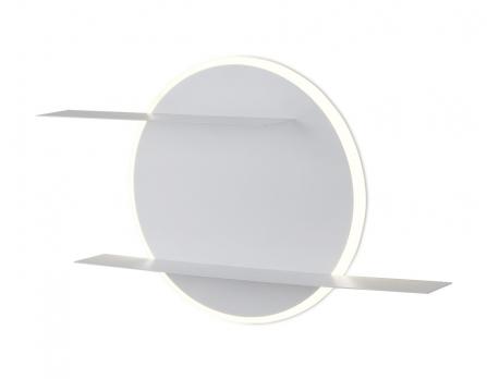 Настенный светодиодный светильник с полками FW102 WH/S белый/песок LED 4200K 28W 420*250*120 Ambrella light