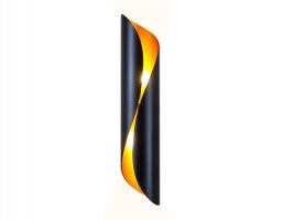 Настенный светильник FW241 BK/GD черный/золото G9/2 max 40W 400*80*100  (лампы LED G9 7W 4200K в комплекте) Ambrella light