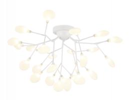 Потолочная люстра TR3011/27 WH/FR белый/матовый G4*27 max 20W D730*430 (лампы LED G4 1.5W 4200K в комплекте) Ambrella light