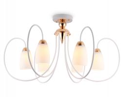 Потолочная люстра TR3120/6 WH/GD белый/золото E27 max 40W D850*480 Ambrella light
