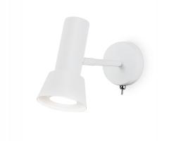 Светильник настенный с выключателем TA13128 WH белый GU10 max 12W D85*L150*H240 Ambrella light
