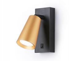 Светильник настенный TA13142 BK/GD черный/золото GU10 max 12W 140*60*90 Ambrella light