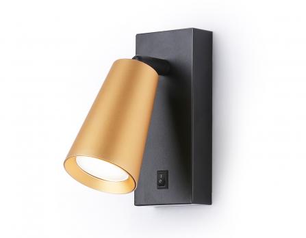 Светильник настенный TA13142 BK/GD черный/золото GU10 max 12W 140*60*90 Ambrella light