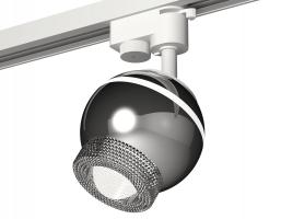 Комплект трекового светильника XT1104001 PSL/CL серебро полированное/прозрачный GU5.3 LED 3W 4200K (A2520, C1104, N7191) Ambrella light